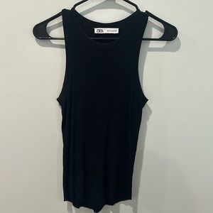 Zara black tank